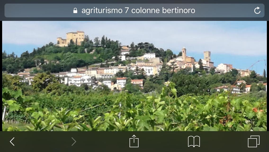 Вилла Agriturismo 7 Colonne Бертиноро Экстерьер фото